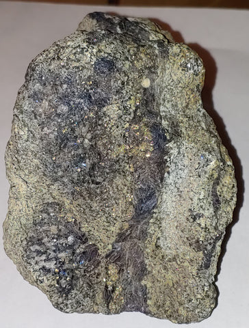 Covellite from Leonard Mine, Butte, Montana. 10.7 cm #3097
