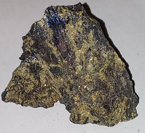 Covellite from Leonard Mine, Butte, Montana. 6.6 cm #3099