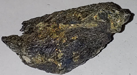 Covellite from Leonard Mine, Butte, Montana. 6.6 cm #3099