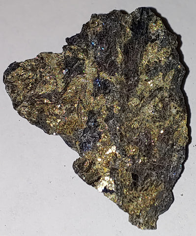 Covellite from Leonard Mine, Butte, Montana. 6.6 cm #3099