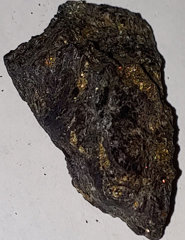 Covellite from Leonard Mine, Butte, Montana. 5.1 cm #3002