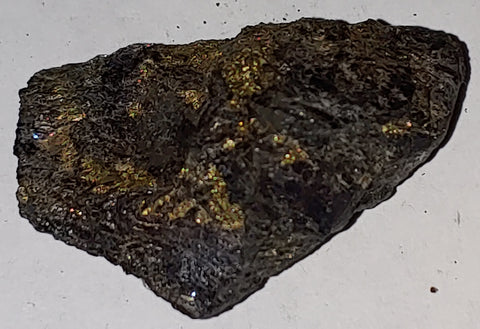 Covellite from Leonard Mine, Butte, Montana. 5.1 cm #3002