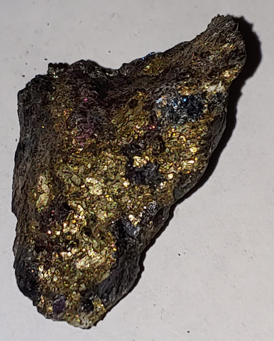 Covellite from Leonard Mine, Butte, Montana. 5.1 cm #3002