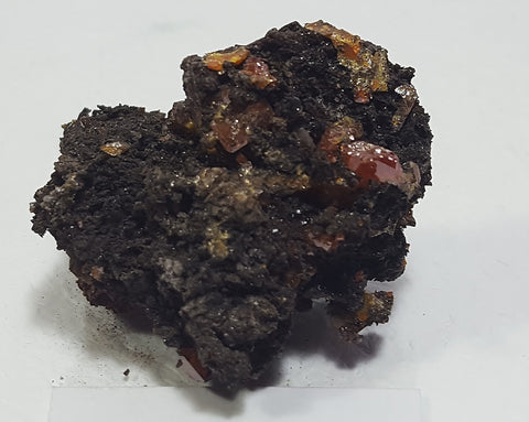 Wulfenite from Red Cloud Mine, Lapaz County Arizona. Stock #461sl