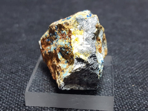 Clinoclase, Cornubite, Olivenite. Stock #4100sl