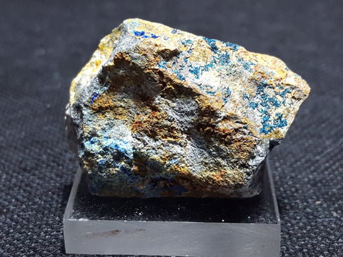 Clinoclase, Cornubite, Olivenite. Stock #4100sl