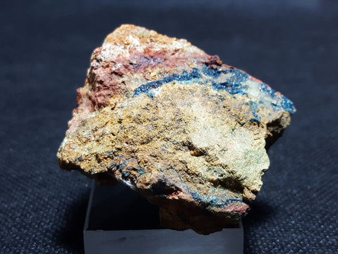 Clinoclase, Cornubite, Olivenite. Stock #4103sl