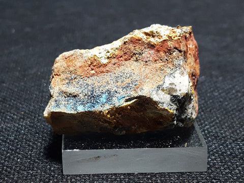 Clinoclase, Cornubite, Olivenite. Stock #4104sl