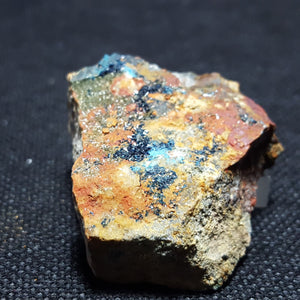 Clinoclase, Cornubite, Olivenite. Stock #4105sl