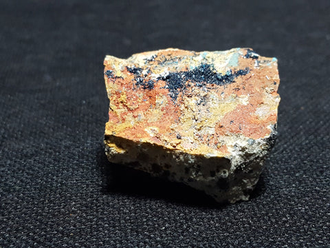 Clinoclase, Cornubite, Olivenite. Stock #4108sl