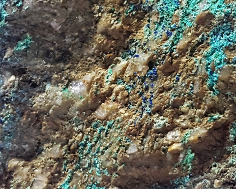 Chalcophyllite, Piesky Deposit, Spania Dolina, Slovakia. Stock #18697sl