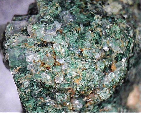 Celadonite after Apophyllite Stock #9595sl