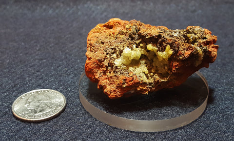 Adamite from Ojuela Mine, Mapimi, Durango, Mexico. Stock #7171sl