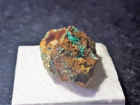 Chalcophyllite, Majuba Hill Mine, Pershing County, Nevada. Stock #367sl