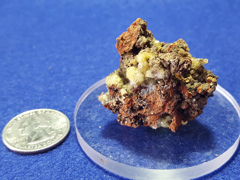 Adamite from Ojuela Mine, Mapimi, Durango, Mexico. Stock #7172sl