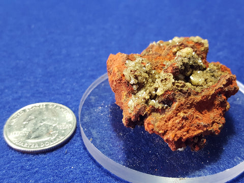 Adamite from Ojuela Mine, Mapimi, Durango, Mexico. Stock #7173sl