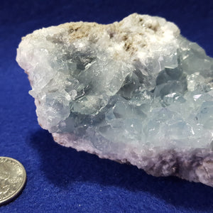 Celestite, Madagascar. Stock #0003sl