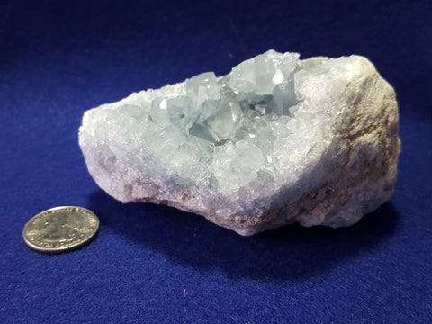 Celestite, Madagascar. Stock #0005sl