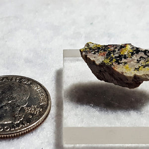 Carnotite / Weeksite, Anderson Mine, Arizona. Stock #6306sl