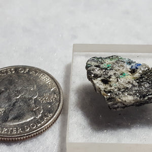 Chalcophyllite, Wallis, Switzerland. Stock #6309sl