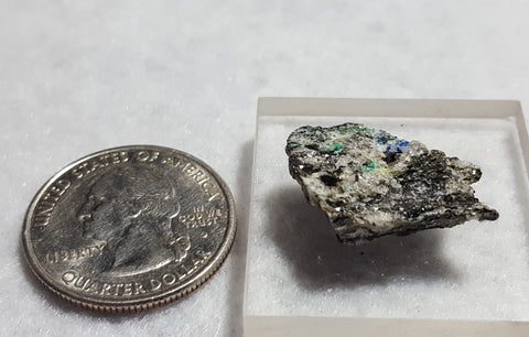 Chalcophyllite, Wallis, Switzerland. Stock #6309sl
