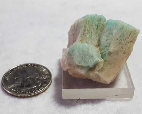 Amazonite, Crystal Peak, Teller County, Colorado. Stock #8105sl