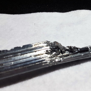 Stibnite, Quinglong Mine, Guizhou Province, China. Stock #102sl