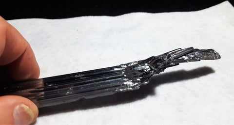 Stibnite, Quinglong Mine, Guizhou Province, China. Stock #102sl