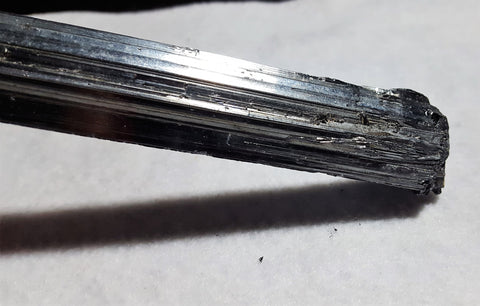Stibnite, Quinglong Mine, Guizhou Province, China. Stock #102sl