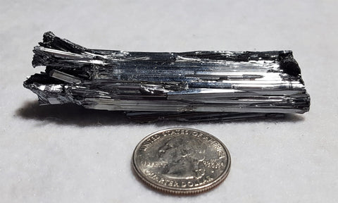Stibnite, Quinglong Mine, Guizhou Province, China. Stock #105sl