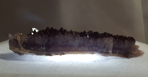 Amethyst with Hematite Inclusion, Thunder Bay, Ontario. Stock#18006sl