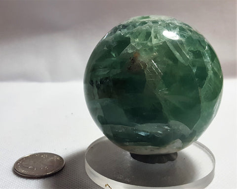 Fluorite Sphere from Mexico. Stock #6002sl