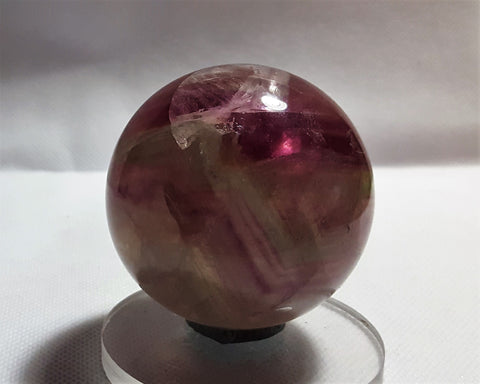 Fluorite Sphere from Mexico. Stock #6003sl