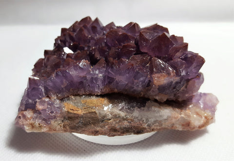 Amethyst with Hematite Inclusion, Thunder Bay, Ontario. Stock#18008sl