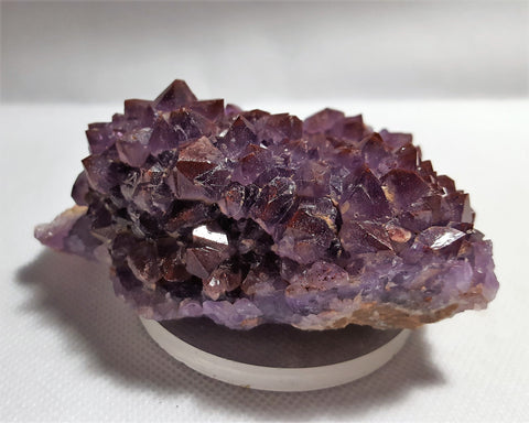 Amethyst with Hematite Inclusion, Thunder Bay, Ontario. Stock#18008sl