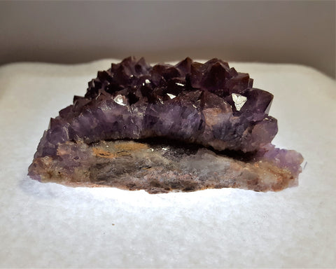 Amethyst with Hematite Inclusion, Thunder Bay, Ontario. Stock#18008sl