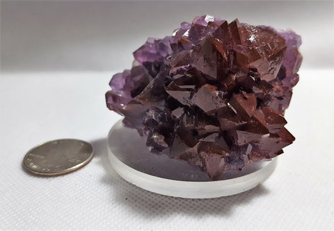 Amethyst with Hematite Inclusion, Thunder Bay, Ontario. Stock#18009sl