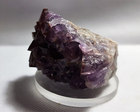 Amethyst with Hematite Inclusion, Thunder Bay, Ontario. Stock#18009sl