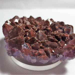 Amethyst with Hematite Inclusion, Thunder Bay, Ontario. Stock#18010sl
