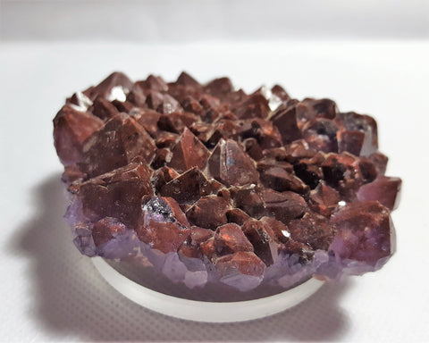 Amethyst with Hematite Inclusion, Thunder Bay, Ontario. Stock#18010sl