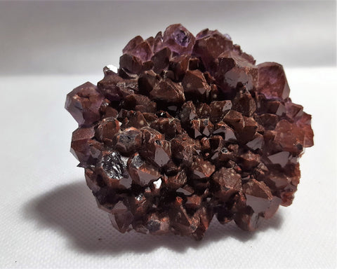 Amethyst with Hematite Inclusion, Thunder Bay, Ontario. Stock#18010sl