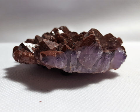 Amethyst with Hematite Inclusion, Thunder Bay, Ontario. Stock#18010sl