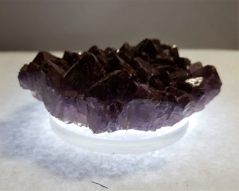 Amethyst with Hematite Inclusion, Thunder Bay, Ontario. Stock#18010sl