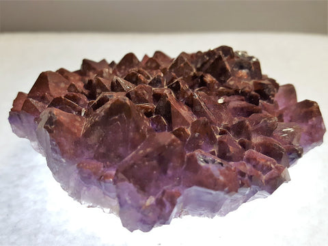 Amethyst with Hematite Inclusion, Thunder Bay, Ontario. Stock#18010sl