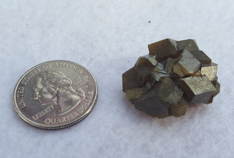 Garnet, Andradite. Stanley Butte Arizona. Stock #1703sl