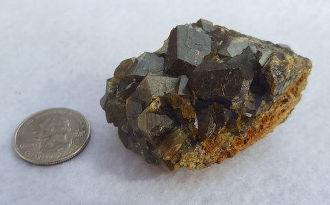 Garnet, Andradite. Stanley Butte Arizona. Stock #1704sl