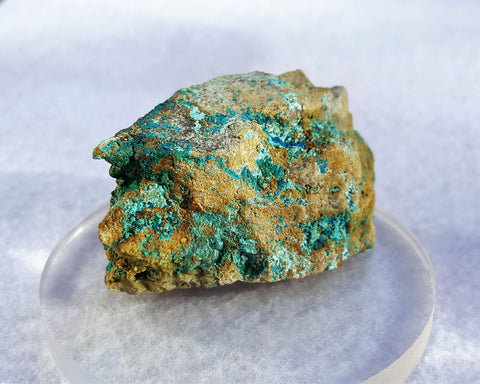 Posnjakite, Brochnatite, Devilline, Richtarova Deposit, Spania Dolina, Slovakia. Stock #16000sl
