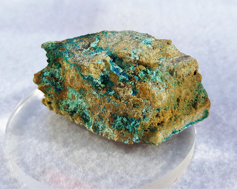 Posnjakite, Brochnatite, Devilline, Richtarova Deposit, Spania Dolina, Slovakia. Stock #16000sl