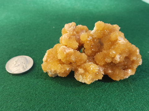 Stellerite with Chabazite Sokolovo-Sarbay, Kazakhstan. 1930sl