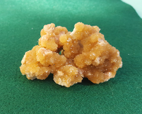 Stellerite with Chabazite Sokolovo-Sarbay, Kazakhstan. 1930sl